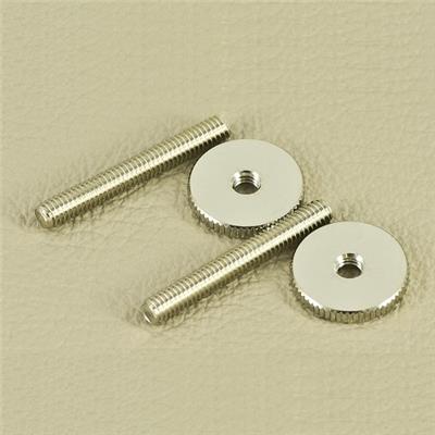 PAIRE D'INSERTS CHEVALET TYPE TUNOMATIC CHROME