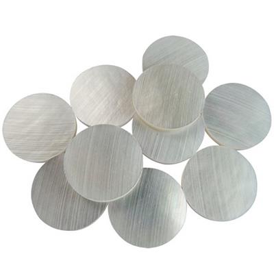 10 REPERES DOTS RONDS MOTHER OF PEARL 7mm