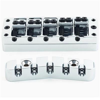 Guide Cordes Basse Musiclily Pro 25mm - Pour Basse 5 Cordes, En Laiton Chromé