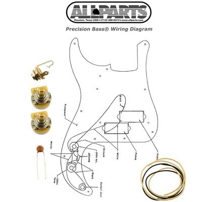 CABLAGE COMPLET TYPE PRECISION BASS ALLPARTS