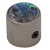 1 BOUTON DOME COSMO BLACK SOMMET ABALONE 6mm