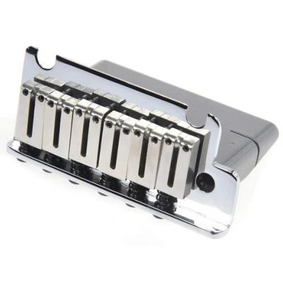 BLOC VIBRATO FENDER STRAT 2 POINTS AM DELUXE CHROME + RIVETS