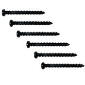 12 VIS A BOIS MICRO NOIRES 25x2,6mm