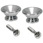 2 ATTACHE-COURROIE NICKEL VINTAGE 17mm