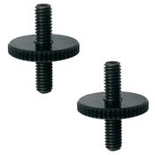 PAIRE D'INSERTS CHEVALET TYPE TUNOMATIC 4mm NOIRS