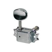 MECANIQUES 3x3 GUITARE BOSTON TYPE SD90 CHROME BOUTON OVALE