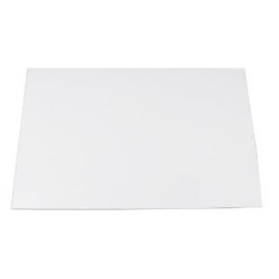 White Adhesive Pickguard Blank 25x20mm