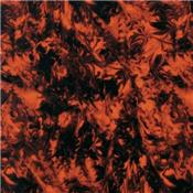 PLAQUE PICKGUARD 29x30 MARBLE ORANGE 3 PLIS