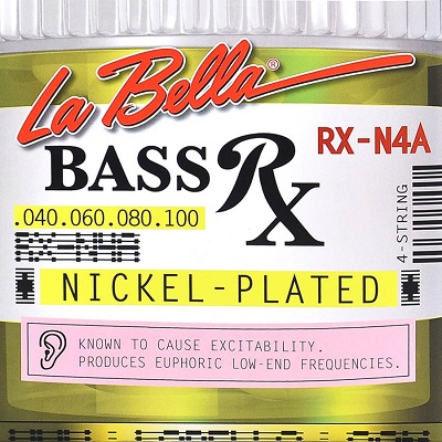 CORDES BASSE 4 CORDES LA BELLA RX-N4A 40-100