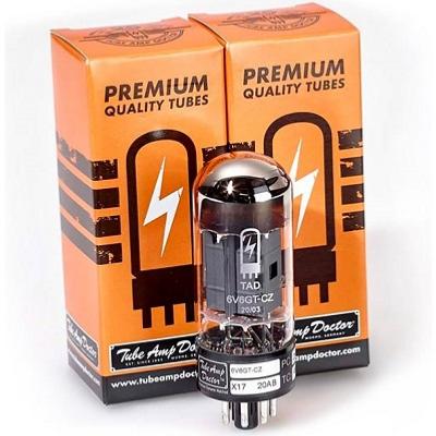 PAIRE LAMPES DE PUISSANCE TAD 6V6GT-CZ (RT432)