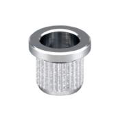 1 FERRULE TELECASTER BASSE CHROME GOTOH 12.5x9.6x10.5mm