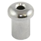 6 FERRULES BODY GUITARE TOP CHROME 4x5x8mm