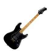 GUITARE ELECTRIQUE JET GUITARS JS400 NOIR ET OR