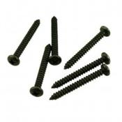 6 VIS A BOIS MICROS NOIRES 2.8x27mm