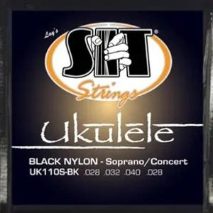 CORDES UKULELE BLACK NYLON SOPRANO CONCERT SIT UK110S-BK