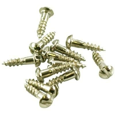 10 VIS MECANIQUES A PLAT MECANIQUES NICKEL 13mm (2.8mm)