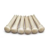 6 CHEVILLES GUITARE OS POLI 5.1mm