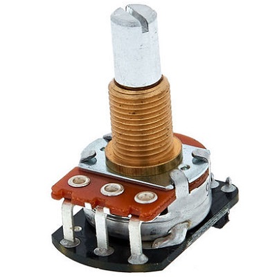 POTENTIOMETRE TONALITE EMG A25K AXE LISSE