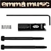 SYSTEME D-TUNER EVH D-TUNA NOIR POUR FAIRE PASSER LA CORDE DE MI EN RE