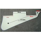 EPIPHONE : PICKGUARD LES PAUL NOIR MAT 1 PLI