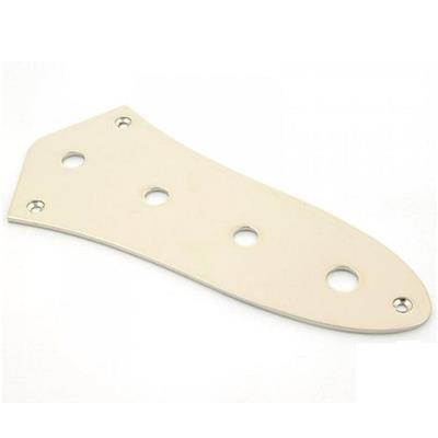 PLAQUE DE CONTROLE JAZZ BASS CHROME 4 TROUS 8.1mm