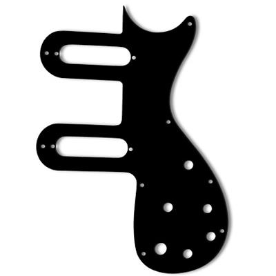 PICKGUARD GIBSON MELODY MAKER D NOIR 1 PLI
