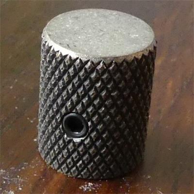 1 BOUTON DOME PLAT ANTIQUE SILVER 18x18x6mm