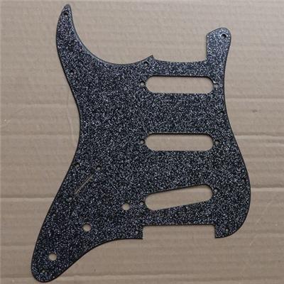 GAUCHER PICKGUARD SSS VINTAGE '62 NOIR PAILLETE