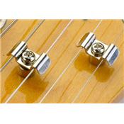 2 GUIDE CORDES GUITARE BUTTERFLY CHROME