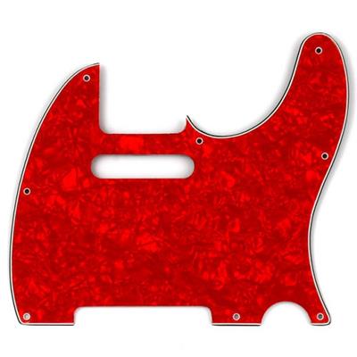 PICKGUARD TELECASTER 62' RED PEARLOID