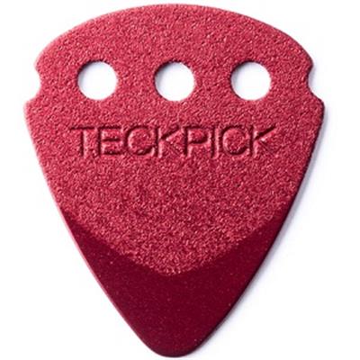1 MEDIATOR DUNLOP ALUMINIUM TECKPICK ROUGE
