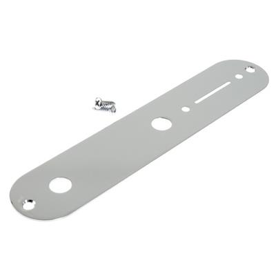 PLAQUE CONTROLE TELECASTER CHROME 32mm/8mm
