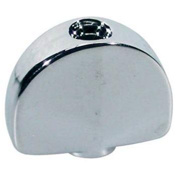 6 BOUTONS DE MECANIQUE DEMI-LUNE CHROME BOSTON