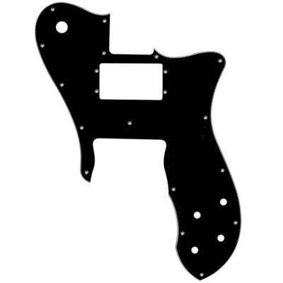 PICKGUARD MIJ TELE DELUXE CUSTOM NOIR 3 PLIS