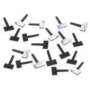 LOT 20 ATTACHE FIL DE CABLAGE ADHESIFS BOSTON