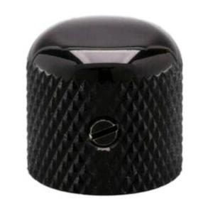 1 BOUTON DOME METAL NOIR GOTH 19x18.4x6mm (VK1-19)