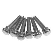 6 CHEVILLES GUITARE LAITON CHROME 5mm ALLPARTS