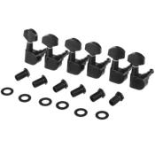 MECANIQUES 6L TYPE FENDER AM 2 PIN NOIRES