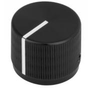 1 BOUTON DOME NOIR SADOWSKY 17.7x16x6mm
