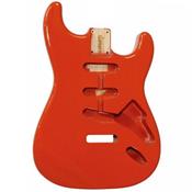 CORPS STRATOCASTER AULNE FIESTA RED ALLPARTS