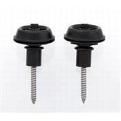 2 ATTACHE-COURROIE DUNLOP STRAPLOK FLUSH MOUNT NOIR