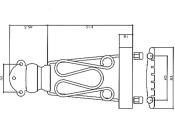 CORDIER TRAPEZE DORE BYRDLAND/ES 350 (115mm)