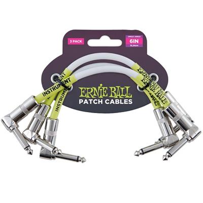 3 PATCH ERNIE BALL ULTRAFLEX COUDES 15cm