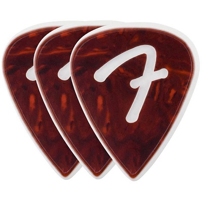 3 MEDIATORS FENDER F GRIP 351 TORTOISE