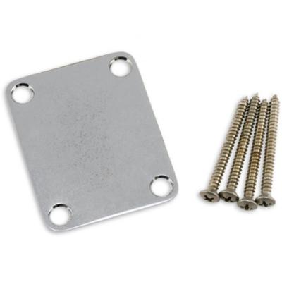 PLAQUE VINTAGE PLAIN CHROME ROAD WORN FENDER + VIS