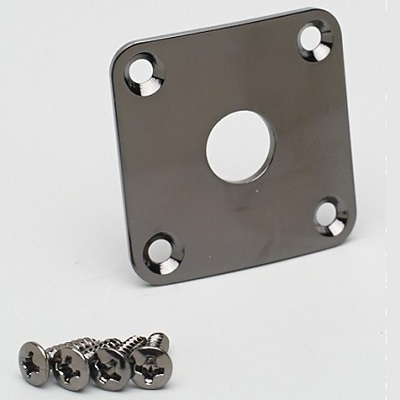 PLAQUE  JACK GOTOH TYPE LES PAUL COSMO BLACK + VIS