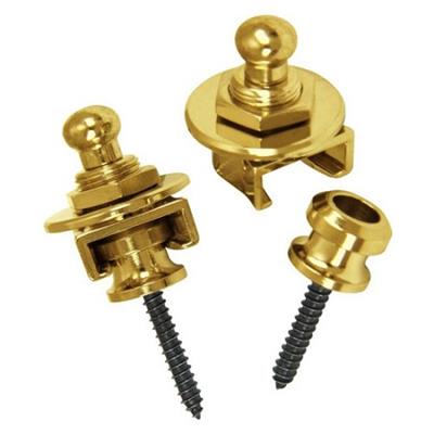 2 ATTACHE-COURROIE DOREES STRAPLOCKS BOSTON