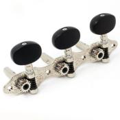 MECANIQUES GROVER F306 HAUSER TETE AJOUREE BOUTONS EBENE