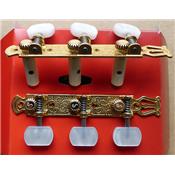 SCHALLER LYRA GRANDTUNE CLASSIC DOREES AXES BLANCS