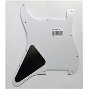 PICKGUARD STRAT 62 NON PERCE BLANC 3 PLIS